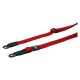 Artisan & Artist ACAM-100A Slim & Soft Cloth Camera strap - Leica m/mirrorless (w/ring) Red