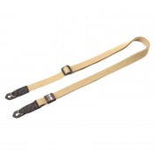 Artisan & Artist ACAM-100A Slim & Soft Cloth Camera strap - Leica m/mirrorless (w/ring) Beige