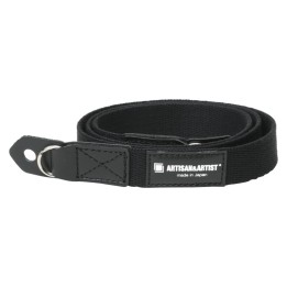Artisan & Artist ACAM-102A Slim Cloth Strap (w/Ring-type/Eyelets) Black