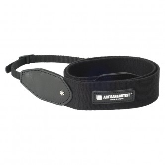 Artisan & Artist ACAM-110A Wide Cloth Strap, 38mm (w/Tape-type) Black