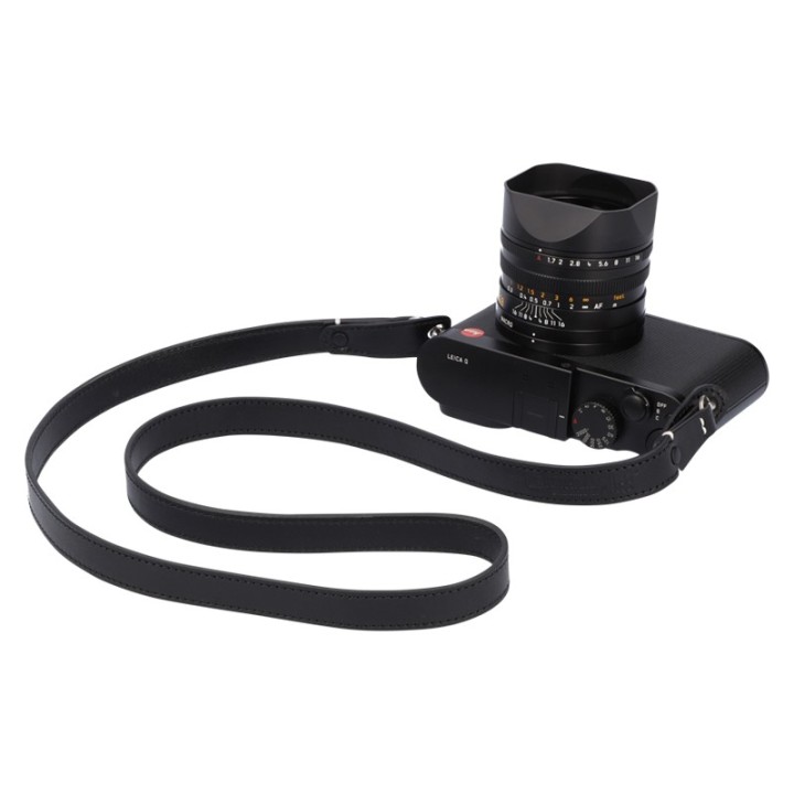 Artisan & Artist ACAM-287 Leather Strap (w/Ring-type/Eyelets) Black