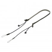 Artisan & Artist ACAM-P12 Flynn Camera Paracord Strap w/adjust lengths in Leather (w/Loop) Navy