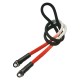Artisan & Artist ACAM-316G Silk Camera Strap Gradation, Black/Red