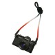 Artisan & Artist ACAM-316G Silk Camera Strap Gradation, Black/Red
