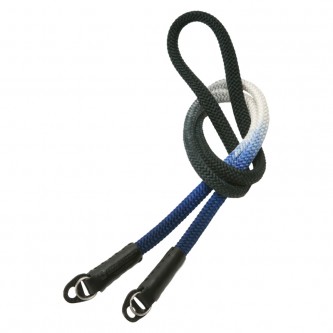 Artisan & Artist ACAM-316G Silk Camera Strap Gradation, Black/Navy