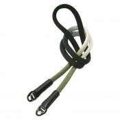 Artisan & Artist ACAM-316G Silk Camera Strap Gradation, Black/Khaki