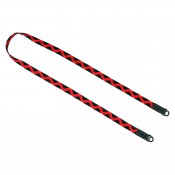 Artisan & Artist ACAM-317 Silk Camera Strap w/ Traditional Japanese Pattern, Black/Red