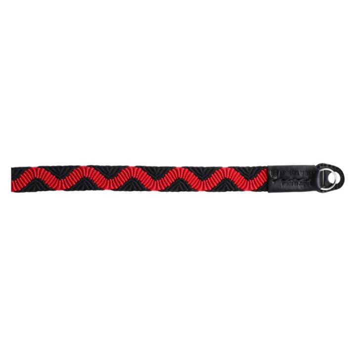 Artisan & Artist ACAM-317 Silk Camera Strap w/ Traditional Japanese Pattern, Black/Red