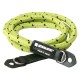 Artisan & Artist ACAM-706 Silk Camera Strap Pin-dot Cord (Long) Yellowgreen/Black
