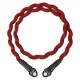 Artisan & Artist ACAM-707 Spiral Cord Strap, Red/Black