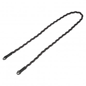 Artisan & Artist ACAM-708 Spiral Cord Strap (Long), Black/Grey