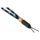 Artisan & Artist ACAM-P04H Multi Paracord Hand strap w/ Celtic button knot (w/Loop) Black/Blue