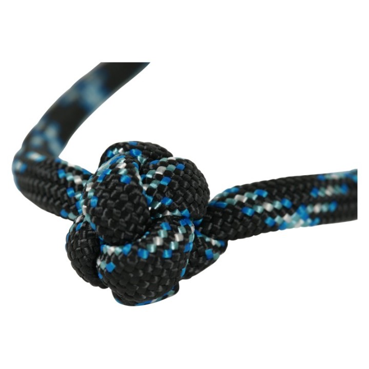 Artisan & Artist ACAM-P04H Multi Paracord Hand strap w/ Celtic button knot (w/Loop) Black/Blue
