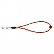 Artisan & Artist ACAM-P04H Multi Paracord Hand strap w/ Celtic button knot (w/Loop) Red/Black