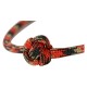 Artisan & Artist ACAM-P04H Multi Paracord Hand strap w/ Celtic button knot (w/Loop) Red/Black