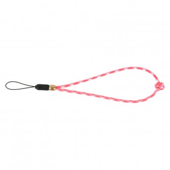 Artisan & Artist ACAM-P04H Multi Paracord Hand strap w/ Celtic button knot (w/Loop) Pink/White