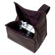 Artisan & Artist ACAM-77 Leather Pouch in Kipskin Leather (S) Brown
