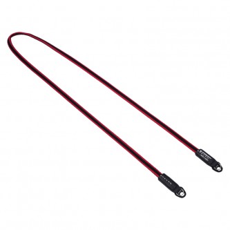 Artisan & Artist ACAM-320A Silk camera strap, Black/Red