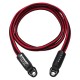 Artisan & Artist ACAM-320A Silk camera strap, Black/Red