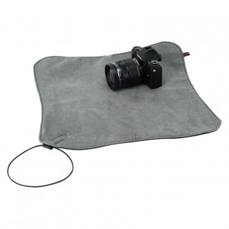 Artisan & Artist ACAM-80 Camera Wrap Professional Use Multifunctional Cloth, Black/Grey
