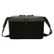 Artisan & Artist ACAM-BS0002 Basalt Shoulder Bag, Black/Gray