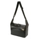 Artisan & Artist ACAM-BS0002 Basalt Shoulder Bag, Black/Gray