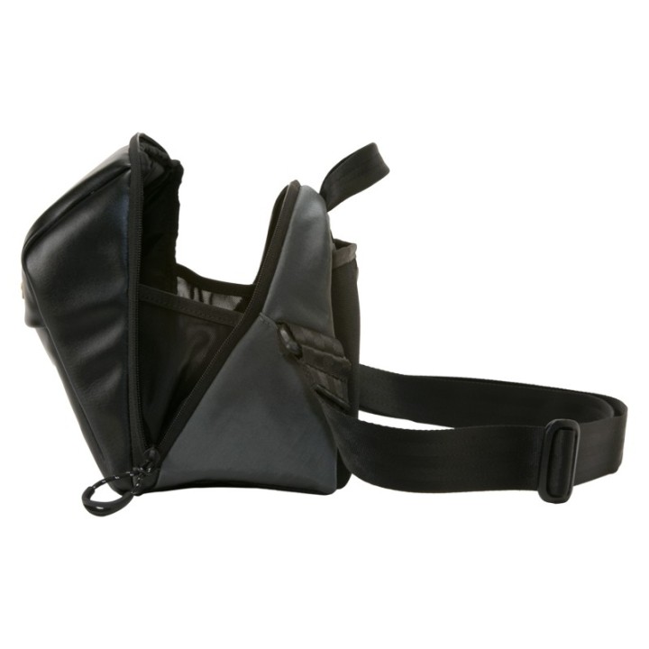 Artisan & Artist ACAM-BS0003 Basalt Sling Bag, Black/Gray