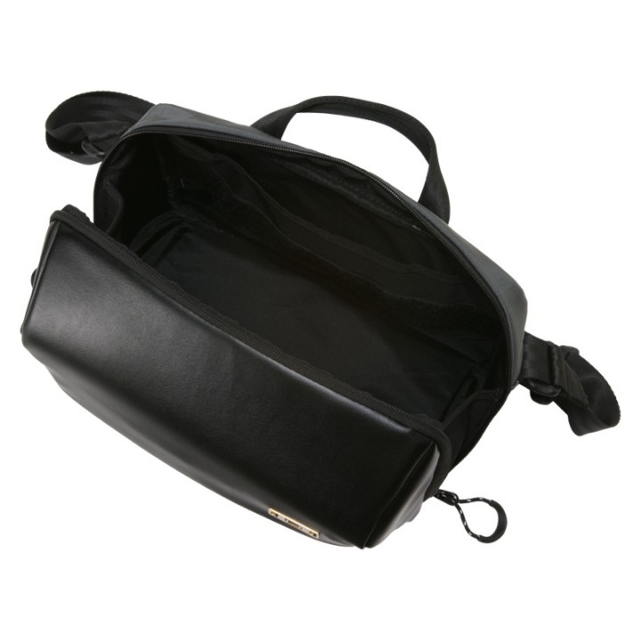 Artisan & Artist ACAM-BS0003 Basalt Sling Bag, Black/Gray