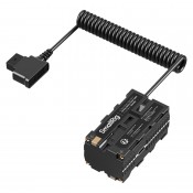 SmallRig 4884 D-Tap to Dual-Sided NP-F Dummy Battery Power Cable