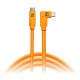 Tether Tools TetherPro USB-C til USB-C right angle 4,6m, orange