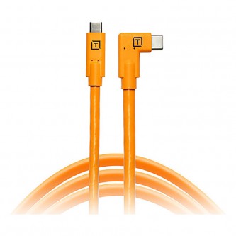 Tether Tools TetherPro USB-C til USB-C right angle 4,6m, orange