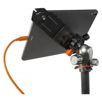 Tether Tools AeroTab iPad Clamp m/ BK Bracket + Baby Adapter (Large)