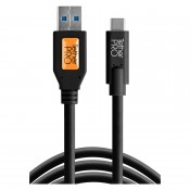 Tether Tools TetherPro USB 3.0 til USB-C 4.6m, Sort
