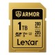 Lexar SDXC ARMOR Gold UHS-II U3, Stainless Steel, IP68 R280/W210 (V60) 1TB
