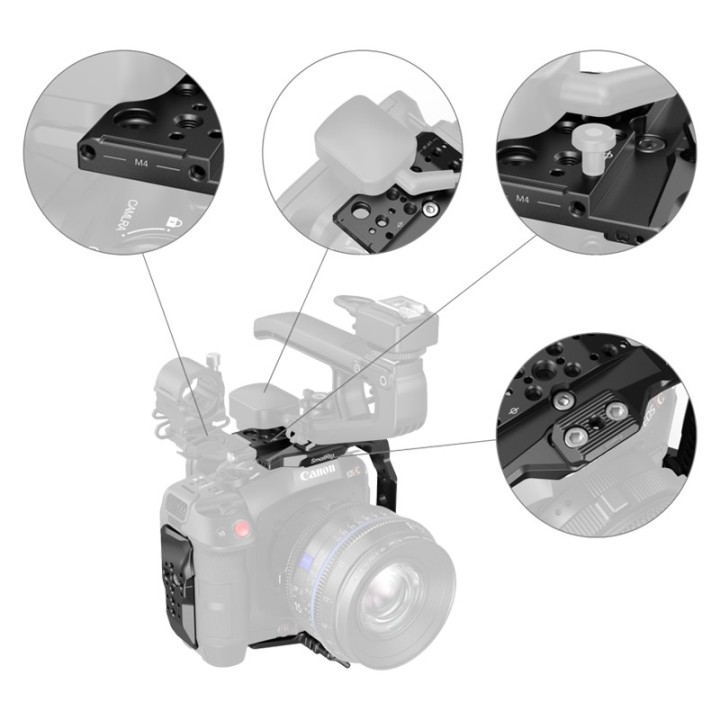 SmallRig 5136 Cage Kit for Canon EOS C80