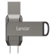 Lexar JumpDrive Dual Drive D400 Type-C/Type-C/Type-A, (USB 3.1) 32GB