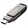 Lexar JumpDrive Dual Drive D400 Type-C/Type-C/Type-A, (USB 3.1) 64GB