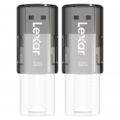 Lexar JumpDrive S60 Flash Drive (USB 2.0) 2x32GB Pack