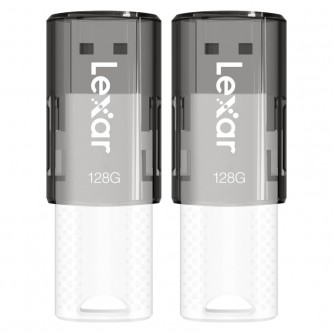 Lexar JumpDrive S60 Flash Drive (USB 2.0) 128GB 2 Pak