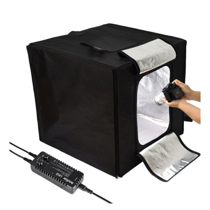 Godox Portable Triple Light LED Ministudio L80x80x80cm