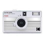 Kodak EKTAR H35N Film Camera Striped Silver