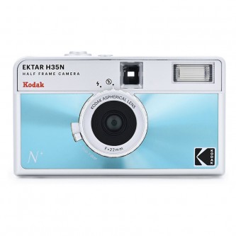 Kodak EKTAR H35N Film Camera Glaced Blue