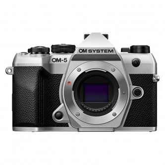 OM System OM-5 mark II body silver