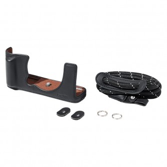 SmallRig 5450 Leather Half Case Kit til Fujifilm X-E5 Black