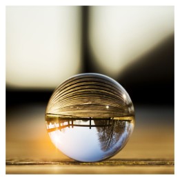 Caruba Lensball 200mm Monster glaskugle til fotografering