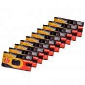 Novocolor engangskamera til 27 fotos, 10 stk.