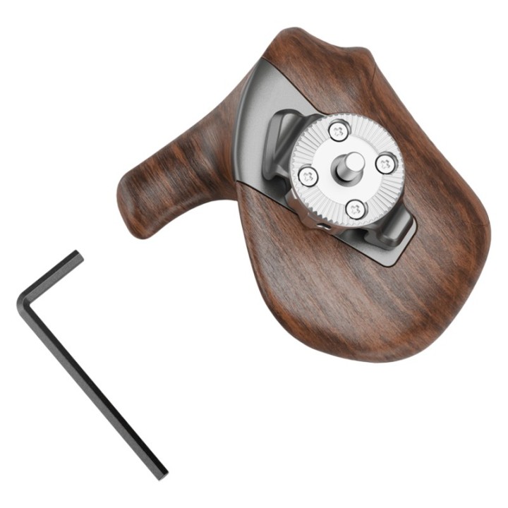 SmallRig 5162 ImageGrip Series Wooden Handle with ARRI Rosette (Left Side)
