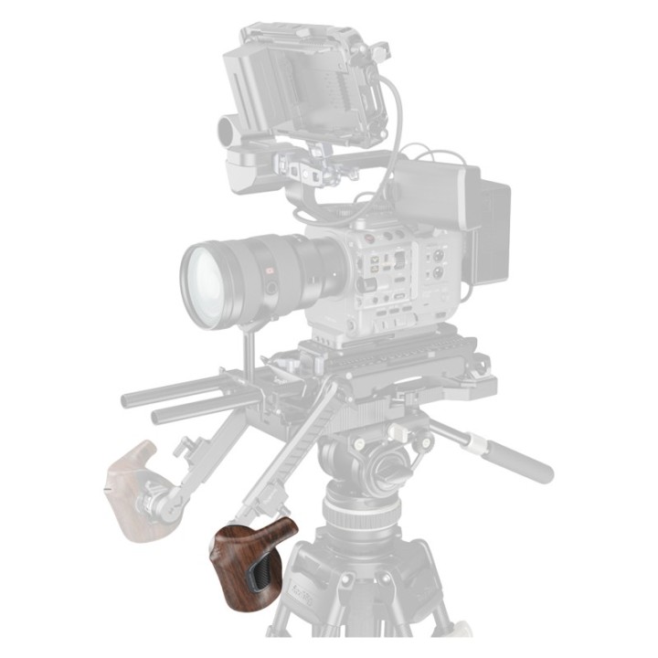 SmallRig 5162 ImageGrip Series Wooden Handle with ARRI Rosette (Left Side)
