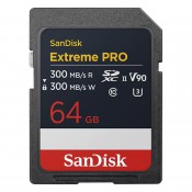 Sandisk 64 GB SDXC Extreme Pro 300MB/s V90 UHS-II