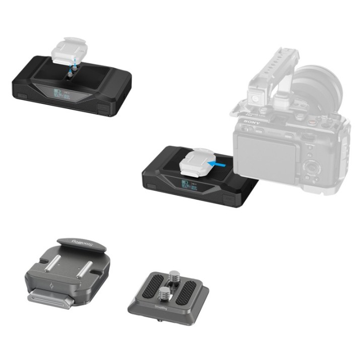 SmallRig 4826 CB75 Camera Base Battery